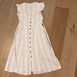 Marine Layer Multicolor Striped Dress